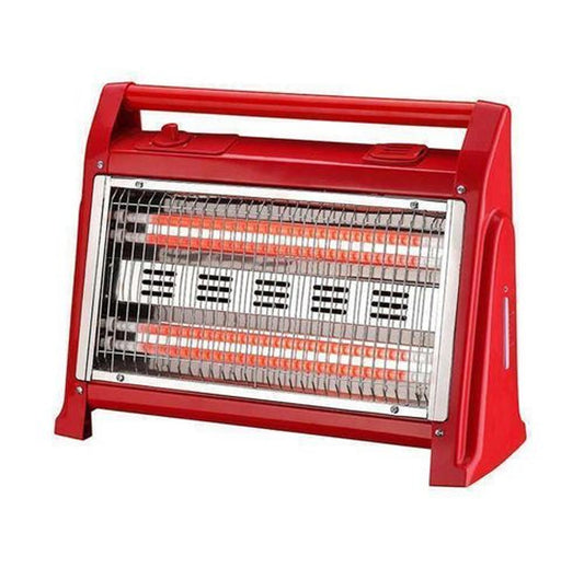 Room Heater. LUXGEN QUARTZ ROOM HEATER WITH 4 RODS 1600W WITH FAN SAFTY SWITCH.