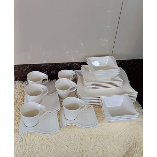 30 PCS WAVY DINNER SETS