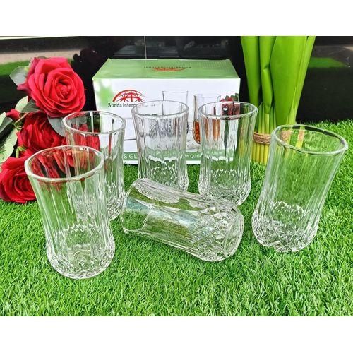 CRYSTAL LONG GLASS 6pcs