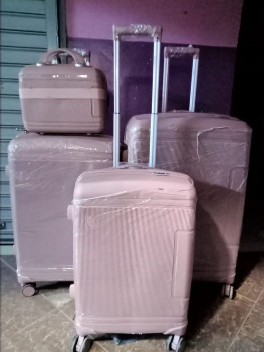 4 n 1 Luxurious Unbreakable PP Suitcase