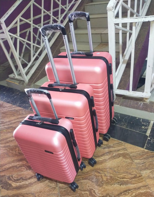 3 in 1 Luxurious Fibre Suitcase