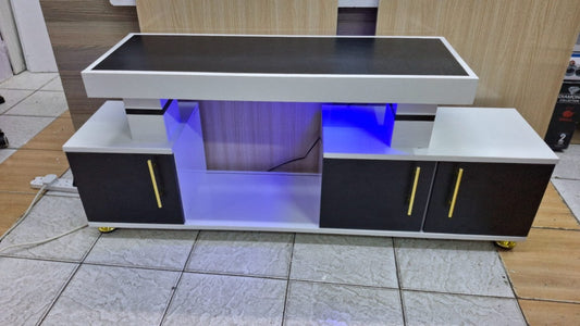 Istanbul 2 Modern TV Stand with LED Lights