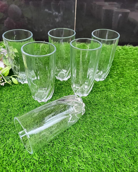 A set of 6pcs Water / Juice  glass