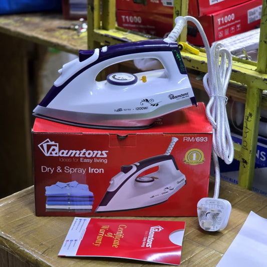 Ramtons Dry & Spray Iron Soleplate RM/693