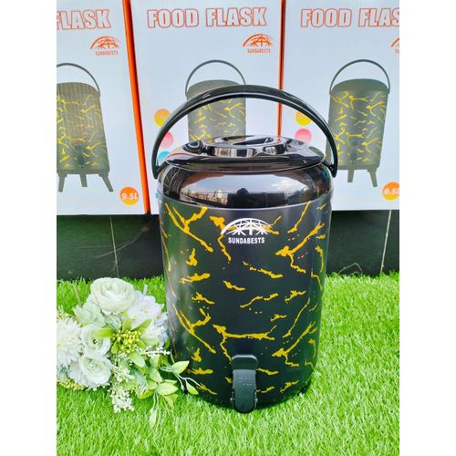 Insulated Hot & Cold Beverage ?Marble Urn – Premium Thermal Dispenser 9.5L