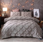3pc Double Pinch Pleat Duvet cover set