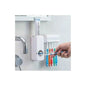 Toothpaste dispenser+5pcs toothbrush holder