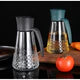 630ml Autoflip Oil Jar | High Quality Glass Dispenser with Easy Pour Mechanism (Green, Black)
