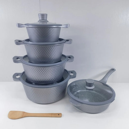 Bosch 11 Piece Cookware Set with Silicone Lid Covers