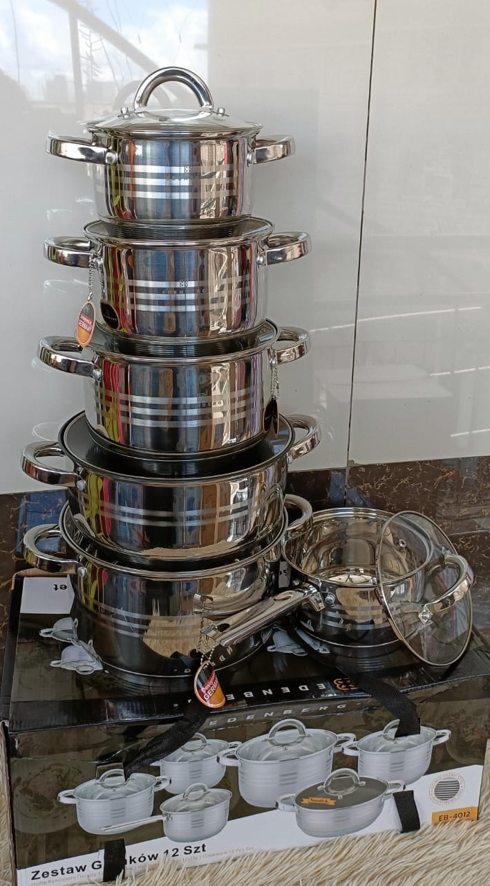 Edenberg stainless sufurias