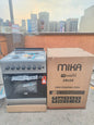 Mika 3 Gas+ 1 Electric MST58U31E3SLEM Cooker, Silver, 58cm”58cm